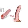 Large Size 9 inch Silicone penile Condom Expander expands Male Chastity Toys Lengthen Cock Sleeves Dick Socks Reusable Condoms e2