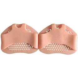 EXCEART 1 Pair Silicone Forefoot Pad Anti Wear Slip High Heeled Shoes Metatarsal Pad Forefoot Callus Blisters Pain Relief Cushion for Women Ladies