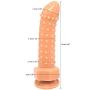 Best Gift 6.6 Inch Real Soft Lifelike D?ld? Big Monster Many Points Medical Silicone Massage Toys Easy to Carry