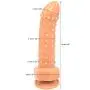 Best Gift 6.6 Inch Real Soft Lifelike D?ld? Big Monster Many Points Medical Silicone Massage Toys Easy to Carry
