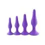 UIYTR 4pcs Purple Adult Plug Toys Insert-Sex-Butt Silicone Couple Flirt-Anal-Product