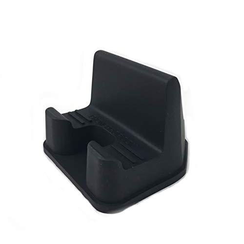 PhoneProp Soft Flexible Universal Fit Smartphone Stand FDA Grade Non-Slip Silicone - Black