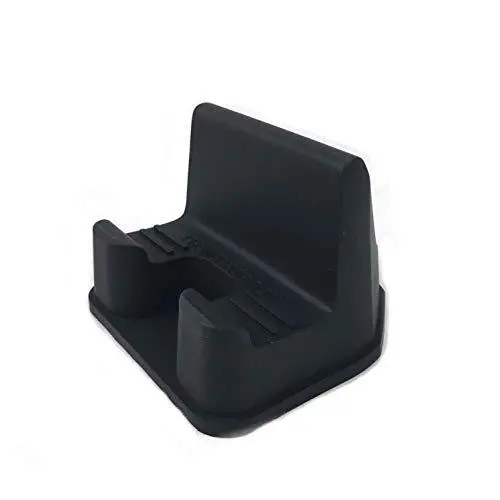 PhoneProp Soft Flexible Universal Fit Smartphone Stand FDA Grade Non-Slip Silicone - Black