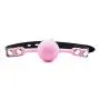 Alwaysuc 3PCS Soft Silicone Ball Gag - The Beginner Gifts for BDSM Fetish Sexy Bondage Restraints (Red,Black and pink)