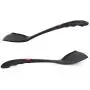 Kitchenware Utensils Premium Silicone Non-Stick and Heat Resistant Utensils for Cooking, Flipping and Pressing Black 3 packs