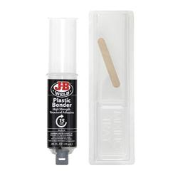 J-B Weld 50139 Plastic Bonder Body Panel Adhesive and Gap Filler Syringe - Black - 25 ml