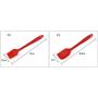 JunbosiKitchenware Silicone Kitchen 10 Pieces Nonstick Cookware Silicone Kitchenware Set Shovel Spoon Kitchenware Set,Red