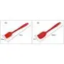 JunbosiKitchenware Silicone Kitchen 10 Pieces Nonstick Cookware Silicone Kitchenware Set Shovel Spoon Kitchenware Set,Red