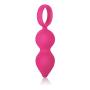 CalExotics Silhouette S1- Silicone Ben Wa Kegel Weights ? Hands Free Vibrating Pelvic Floor Exercise ? Waterproof Adult Sex Toys - Pink