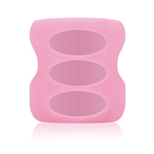 Dr. Browns Wide Neck Glass Bottle Sleeve, Light Pink, 5 Ounce