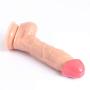 7.28 Inch Real Massager Toys with Strong Suction Cup D?`ld.?s Silicone Material PVC.2