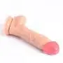 7.28 Inch Real Massager Toys with Strong Suction Cup D?`ld.?s Silicone Material PVC.2
