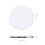 Wireless Charger 5W by TalkWorks | Qi Certified Wireless Charging Pad Wall Adapter for Apple iPhone XS, iPhone XS Max, iPhone XR, iPhone X, iPhone 8, Samsung Galaxy S9, S8, S7, Note, Edge - White