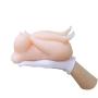 Double Holes Silicone Artificial 3D Realistic Lifelike Toys Life Size Ergonomic Design Silicone Dolls Mens Adult Toys for Men Male with 2 Entries Cup Underwear Toys, Tshirt LFKB1234