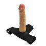 LSANNUY Relax Massage Wand Pégg?ng Stráp ?n Realistic Massage Wand Pleasure Toy Extremely Life-Like Soft and Adjustable to E&-nháncé The Experience Silicone Pleasure Toy