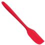Silicone Kitchenware Set 10 Piece Set Silicone Scraper Brush Food Clip Cooking Shovel Spoon Kitchen utensils Spoon (Color : Red)