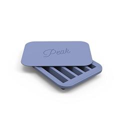 W&P WP-ICE-WB-BL1 Peak Ice Works Silicone Water Bottle Ice Tray, BPA Free, Dishwasher Safe, Peak Blue