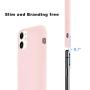 Lopie iPhone 11 Pro Silicone Case, [Silky Series] All-Around Protection iPhone 11 Pro Case, Slim Gel Rubber Phone Cover for iPhone 11 Pro 2019 (5.8”), Pink Sand