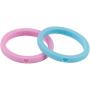 LearnFitFun Silicone Wedding Rings for Women. Thin Stackable Rubber Engagement Bands Single or Set of 10 Rings. Size 4-10 WNDRNG