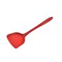 Silicone kitchenware non-stick pan silicone shovel kitchen cooking shovel colander spoon not hurt the pot silicone kitchenware,Red,Shovel