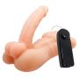 Lifelike Looked Soft Silicone Waterproof Multi-Speed Relax Female/Man Nervous Muscle Toy for Beginners （Bodybuilder） H5602