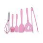 Firecolor 6pcs Silicone Kitchenware Cooking Scraper Shovel Bakery Kit House kitchen Tool Gift