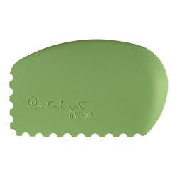 Princeton Artist Brush Catalyst Silicone Wedge Tool, Green W-03