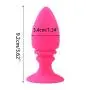 Flosky Silicone Amal Plug Toys with 10 Vibrantion Modes Mini Vibrarator Stimulation for Women Men