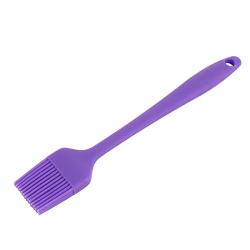 uxcell Silicone Home Kitchenware Cooking Tool Baster Turkey Barbecue Pastry Brush Purple