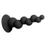 Silicone Anal Butt Plugs - 3D Beads Dislocation Anal Toys Masturbation Trainer with Suction Cup for Women Men Couples Lover