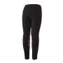 HR Farm Childs Knee Patch Silicone Grip Horse Riding Pull on Breeches with Zip Pocket Low Rise