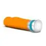 Aria - Lucent - Sleek 10 Vibrating Functions Flexible Ridged Massager - G Spot Stimulating Vibrator - Waterproof - Platinum Silicone - Sex Toy for Women - Sex Toy for Couples (Tangerine)
