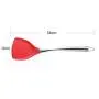 LexBu Kitchenware Spatula Silicone Stainless Steel Turner Random Color
