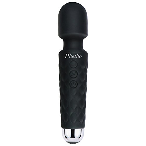 Pheiho Rechargeable Waterproof Personal Wireless Wand Massager