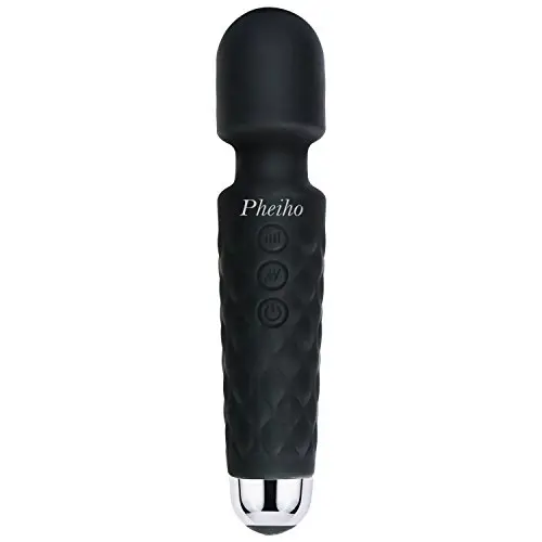 Pheiho Rechargeable Waterproof Personal Wireless Wand Massager