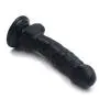Yasuodd Portable 8.3 inch Realistic Massager Toys Lifelike Silic?ne-D?ld? with Suction Cup for Women (Color : Black)