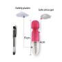 LFLZCP Design Silicone Toy for Women 10 Multi Speeds Powerful USB Rechargeable Waterproof