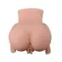 Pnongqing Love Doles Mens Realistic Male and Female Adult Toys Best Gift Lovers Bedroom Self Pleasure SiliconeФ with 2 Soft and Elastic Channels (Color : Skin)