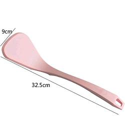 SJXmeet Wok Spatula High Temperature Silicone Non-Stick Pan Non-Stick Pan with Cooking Shovel High Temperature Kitchenware