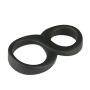 Dayloveme 8 Shape Silicone Double Co-ck Rings Adult S-ex Toys for Men
