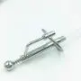 LTY Stainless Steel Horse Eye Stick Metal Urethral Rod with Bolt Tooth Stimulation Plug Uréthral Dilator Stainless Steel Sound Rods Catheters & Sounds Sounding Irritation Rod T-Shirt