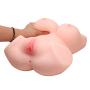 Rzoeox Sex Doll Male Masturbator with Vagina and Anal, 3D Lifelike TPE Torso Toys with Metal Skeleton for Men Masturbation (14.2 x 10.3 x 5.7in, 5.5kg)