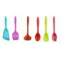 Color Boxed Silicone Kitchenware 6 Piece Set Nonstick Kitchen Tool Cooking Shovel Spoon Kitchen Utensils Spoon Spoon