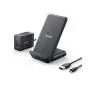 Anker Wireless Charger, PowerWave 7.5 Stand with Internal Cooling Fan, 7.5W for iPhone 11, 11 Pro, 11 Pro Max, Xs Max, XR, XS, X, 8, 8 Plus, 10W for Galaxy S10 S9, Note 10 (with Quick Charge Adapter)