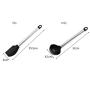 JunbosiKitchenware Kitchen Tool Stainless Steel Handle Silicone Kitchenware Cooking Shovel Spoon Silicone Kitchenware 8 Piece Set