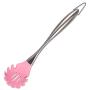5Pcs/Set Pink/Black Stainless Steel Handle Silicone Cooking Tool Sets Egg Beater Spoon Spatula Kitchenware Kitchen Utensils Sets