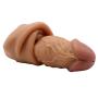 Like Realistic Pên?ís Sleeve 11 INCH Skin Extender Delay ?já-cúlátion Silicone Pên?ís Ring C-lītǒrís S-timùlátiòn Ring Unisex Toys Tools