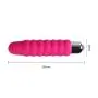 Vibrator, Oomph! 4 Inch Silicone Waterproof Vibration Massager 16 Modes Magic Wand Vibrator Sexy Toy Delly - Red