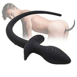 Unis?-X Silicone Puppy Hot Pony Tail Funny