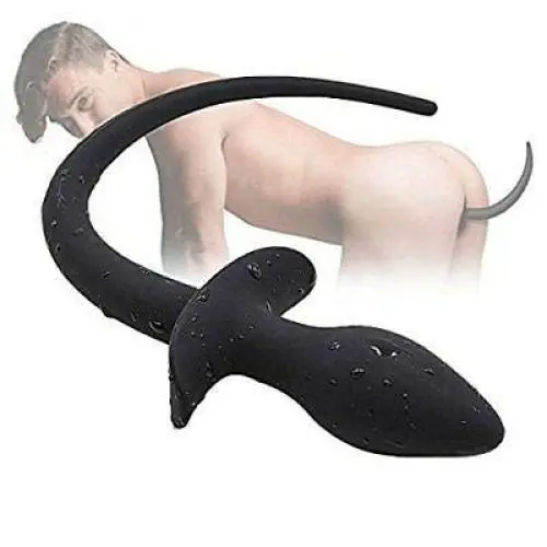 Unis?-X Silicone Puppy Hot Pony Tail Funny